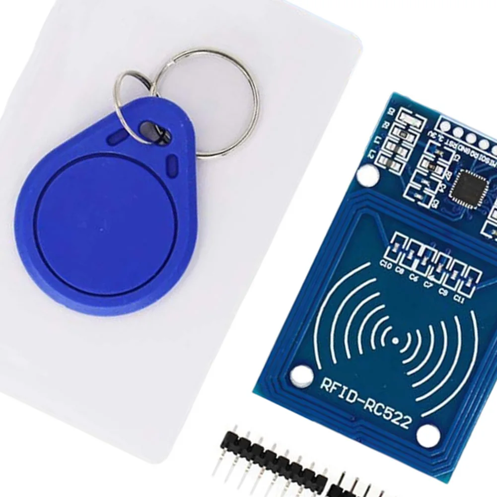 وحدة RFID RC522 مجموعات MFRC-522 وحدة القرب بطاقة IC 13.56 ميجا هرتز مع العلامات SPI الكتابة قراءة سهلة الاستخدام حجم صغير