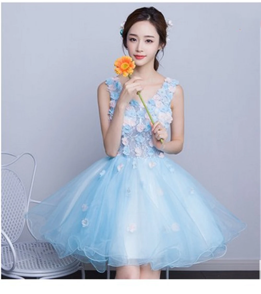 Elegant Light Pink Short Homecoming Dresses 2025 Organza Mini Cocktail Birthday Prom Party Graduation Gown Hoco Dress H328