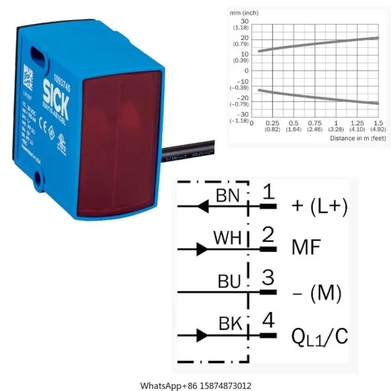 

Hot-selling RAY10-AB4CBLA00 1096100 OF SICK Photoelectric sensor: RAY10 Reflex Array sensor
