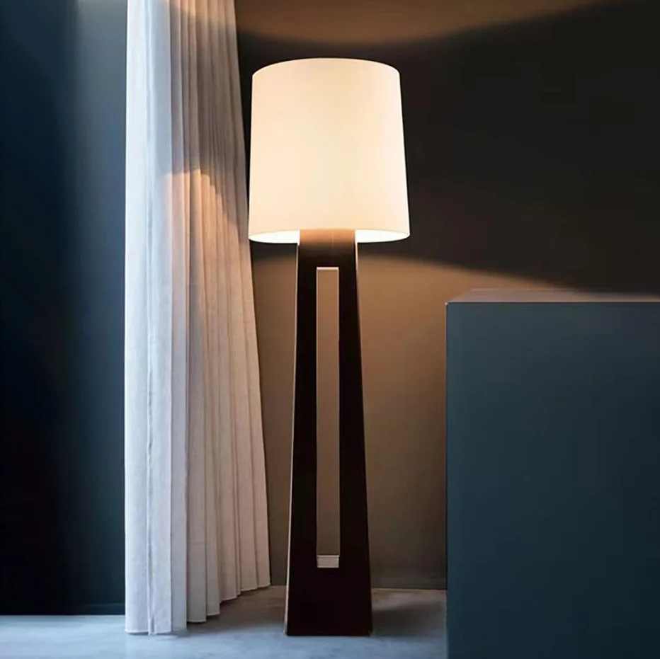 Villa studie verticale lamp Nieuwe Chinese eenvoudige vloerlamp