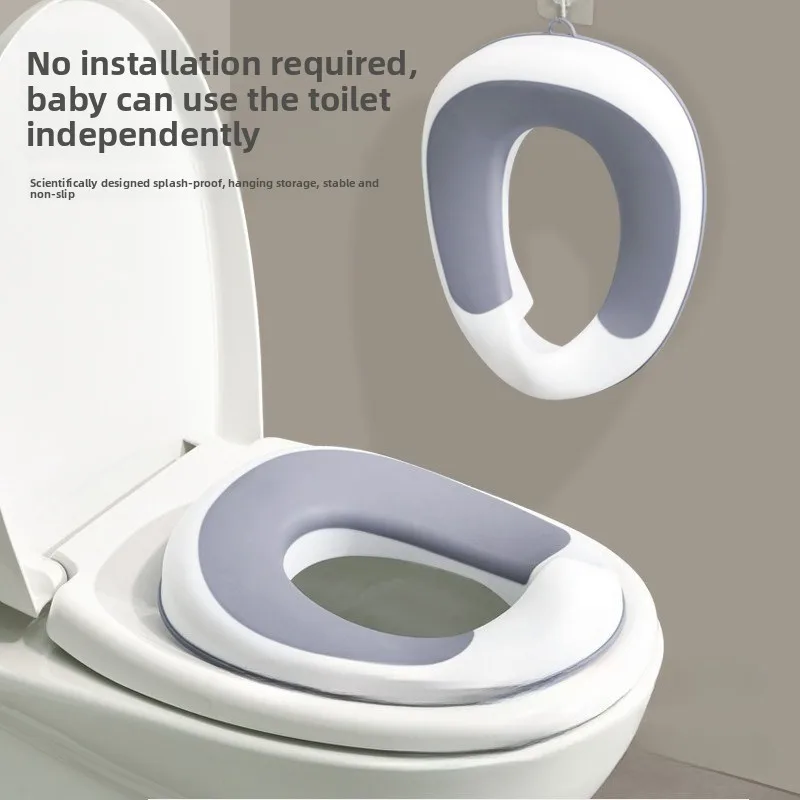 Children's Toilet Seat Toilet Seat for Boys and Girls Toilet Bowl Cover Ladder Seat Cushion Environmentally Friendly Material