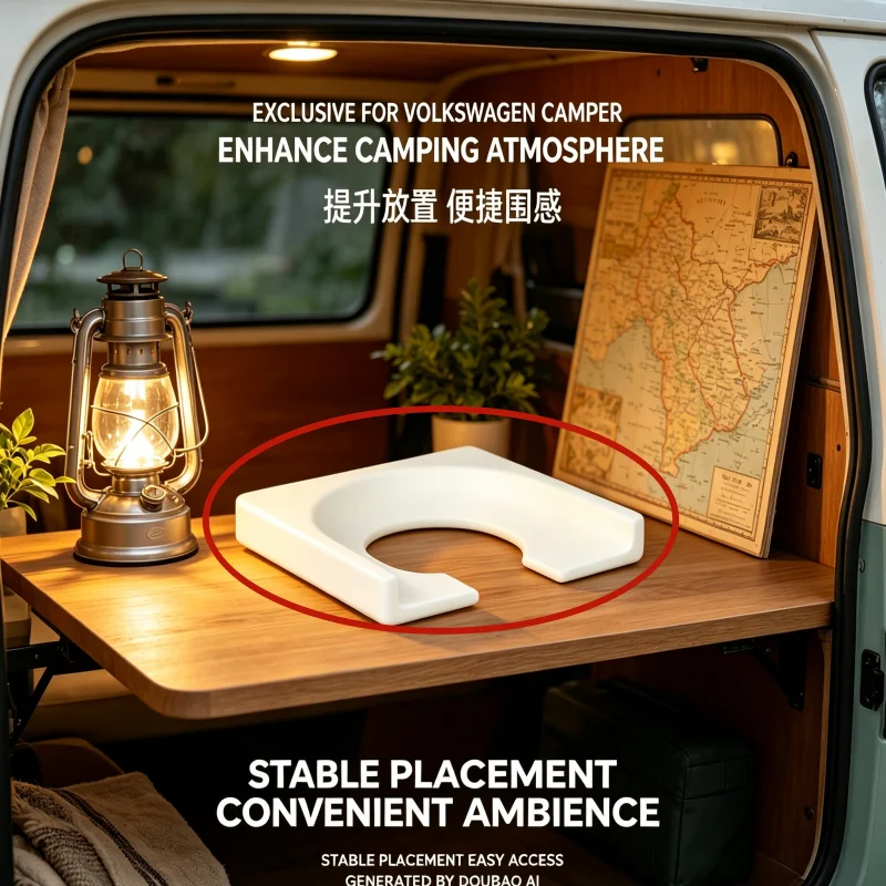 

Multifunctional Car Cup Holder With Self-Adhesive Glue Drink Stand Universal For RV Camper Van Truck Easy Install