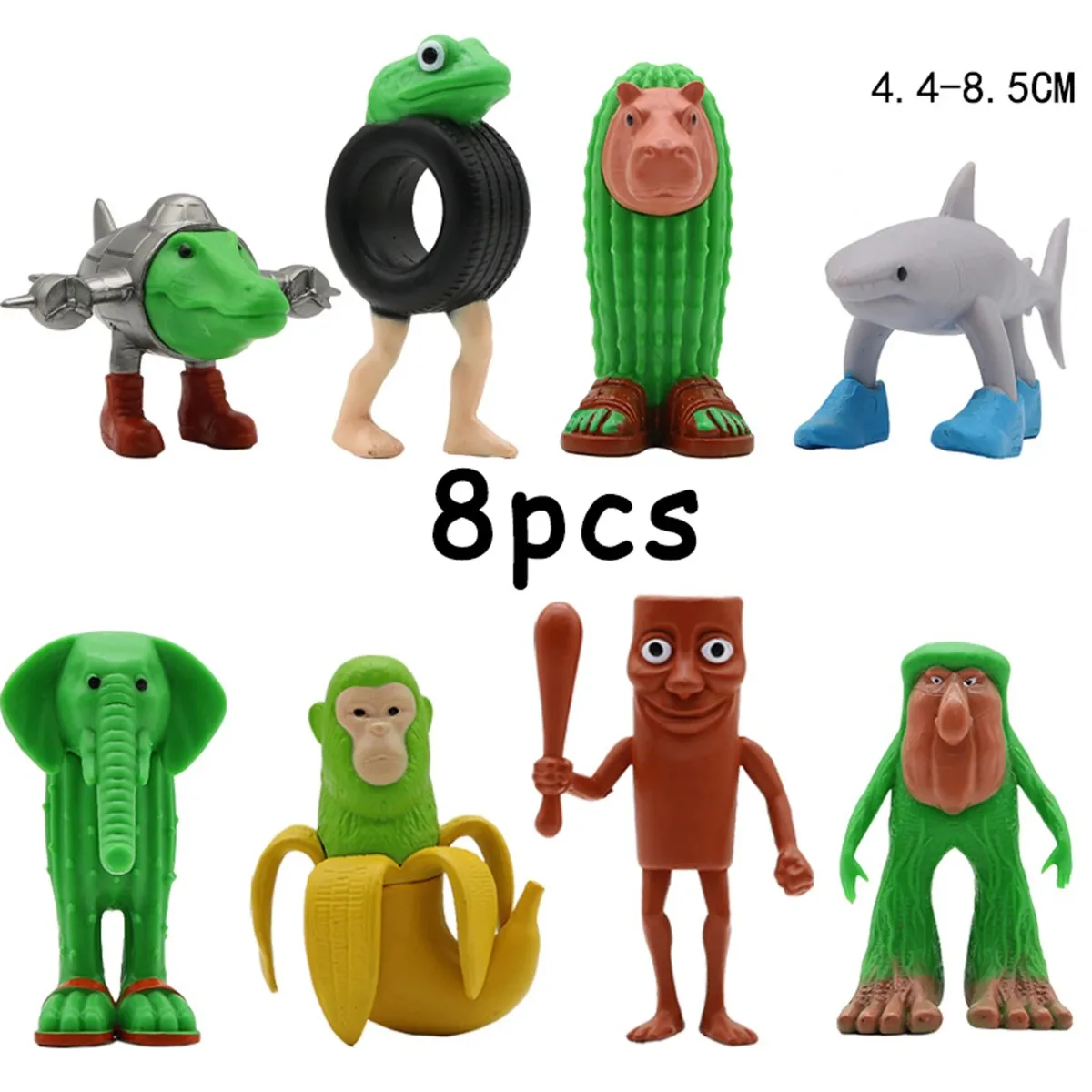 صندوق أعمى اللعب الإيطالية Brainrot Tung Sahur عمل الشكل مكتب الديكور الكرتون مضحك نموذج الديكور الاطفال الحقيبة العمياء الهدايا #6