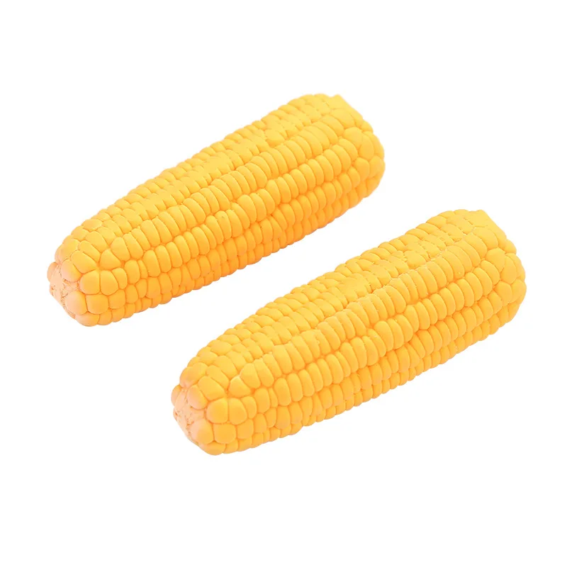 Objects vocal toys latex corn bite-resistant teething dog toys simulation corn