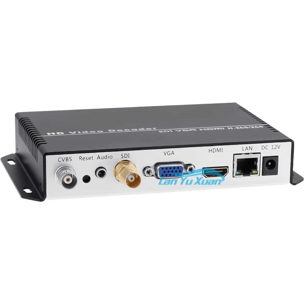 URay UHD 4K H.265 H.264 SDI  VGA CVBS Decoder Video Audio IP Stream NDI 