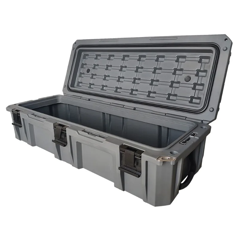 Heavy Duty  Plastic Car Roof Rally Box 110L Tool Box