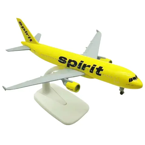 1:300 Bilancia 20 cm American Spirit A320 Modello di Aereo Pressofuso in Lega di Aerei Modello Kit per la Collezione