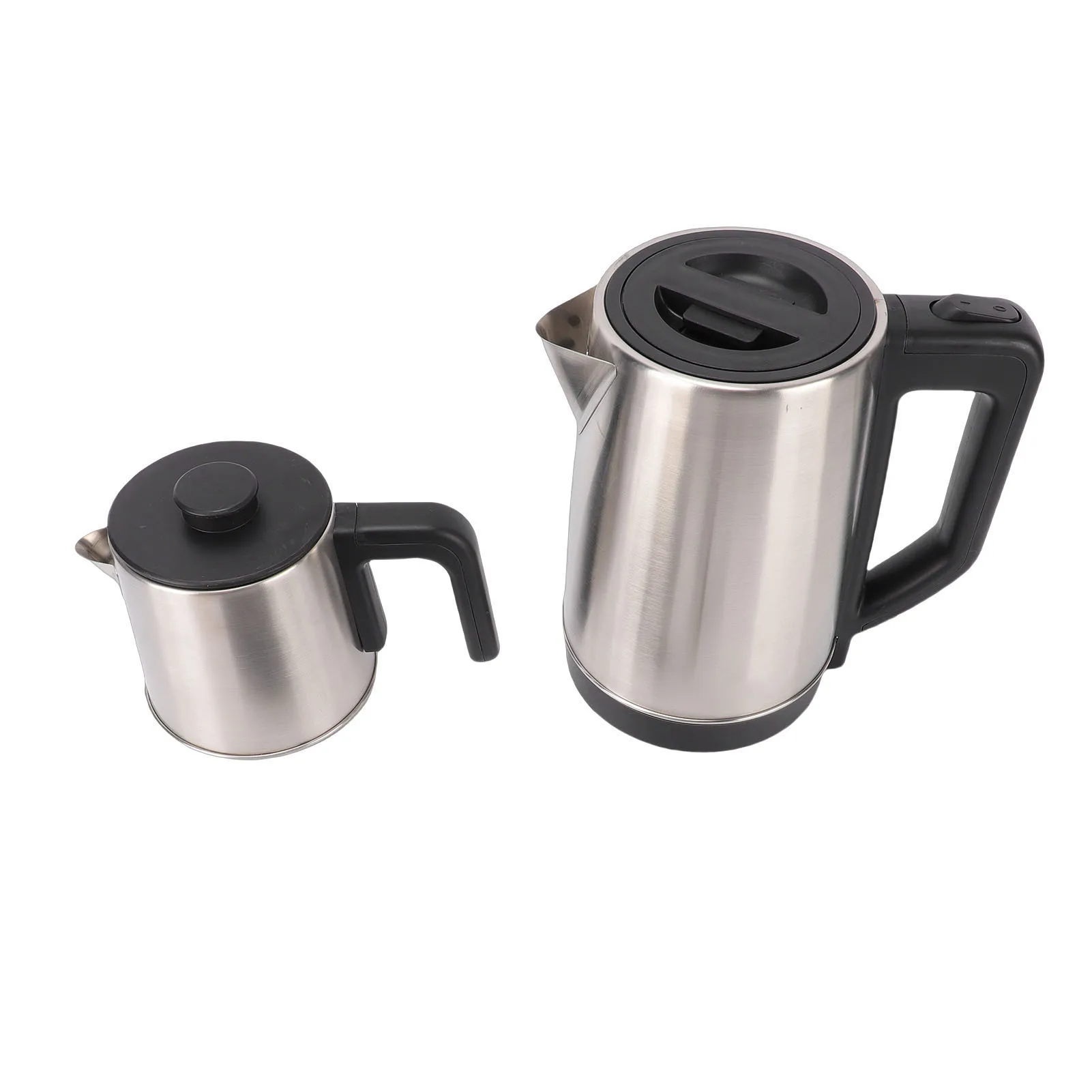 Electric Turkish Tea Maker Cooker Stainless Steel Double Pot Kettle Infuser Keep Warm Function EU Plug 220V