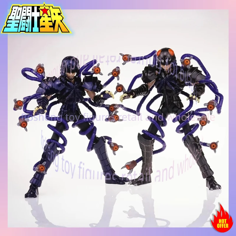 

[ In-Stock ] RH Saint Seiya Myth Cloth EX Worm Raimi Hades Army Surplice Specters Action Figure Knights of Zodiac