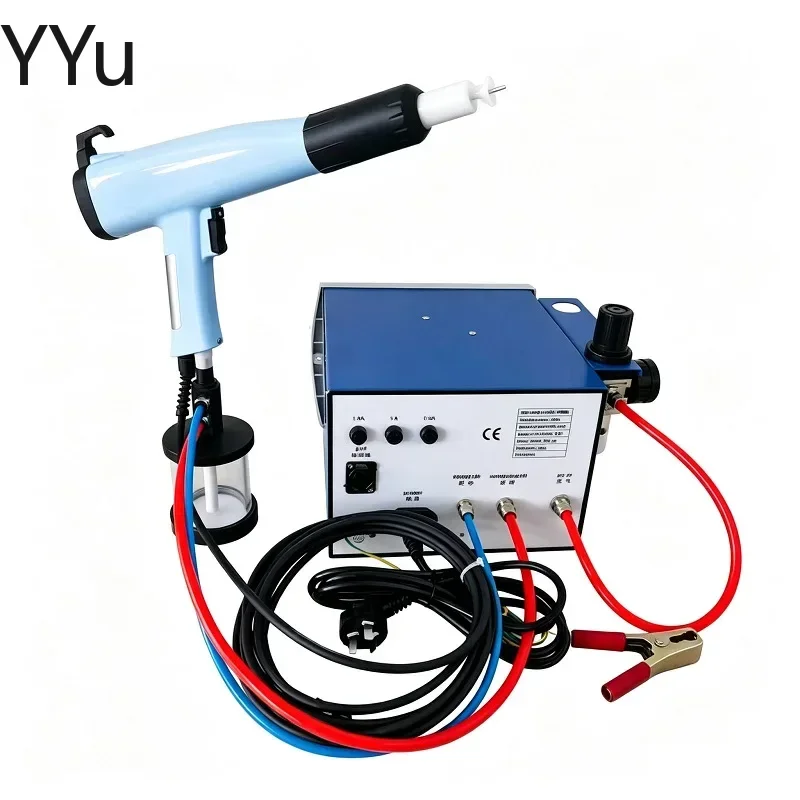 Industrial Electrostatic Powder Coating Machine 0-100KV Spray Gun Powder Painting Equipment For Graffiti, Partial Color Change