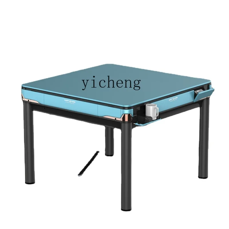 Xl Mahjong Machine Automatic Dining Table Dual-Use Household Four-Mouth Machine Mahjong Table Mute