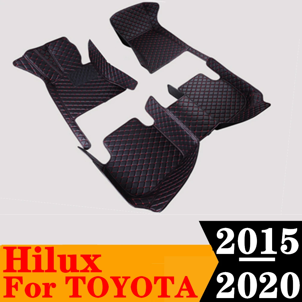 

Автомобильные коврики для Toyota Hilux 2020, 2019, 2018, 2017, 2016, 2015, под заказ