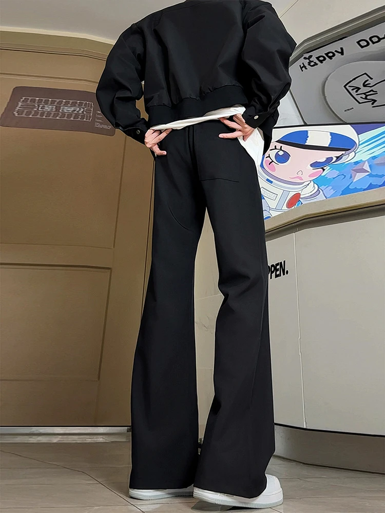 

Мужские джинсы Cleanfit на подкладке Bootcut Bla Knife, эластичные прямые джинсы, повседневная одежда, молодежные трендовые джинсы прямого кроя