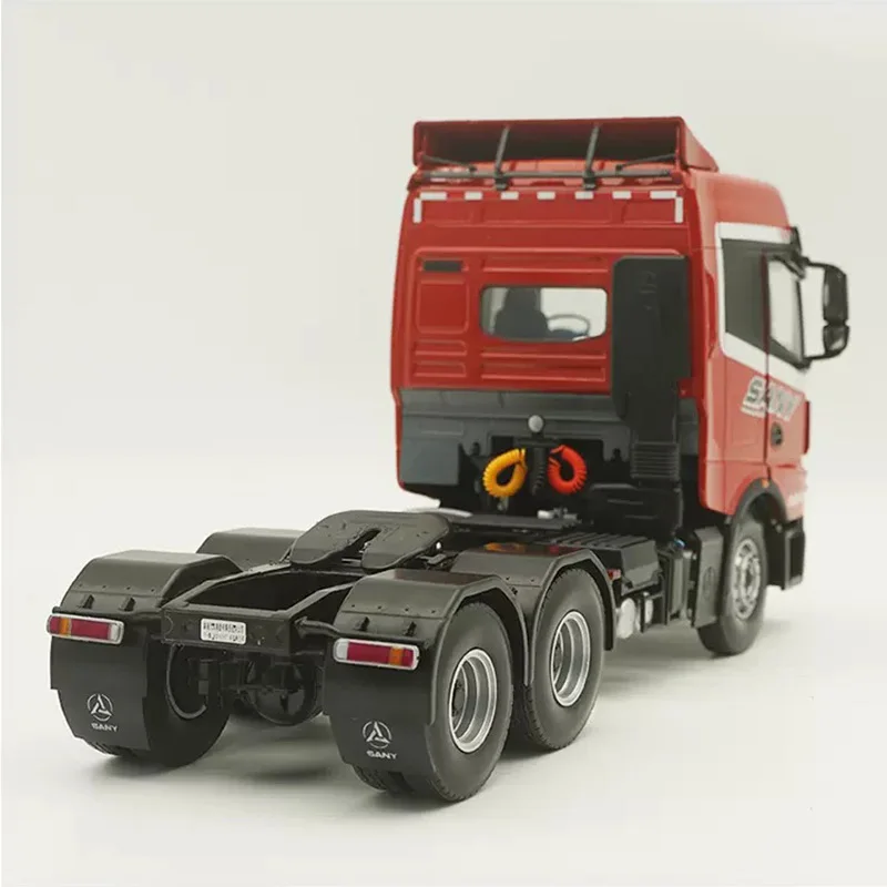 1:24 Scale SANY Tractor Alloy Heavy Truck Engineering Vehicle Model Collection Ornaments