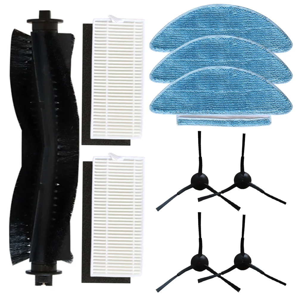 

Комплект из 1 набора для робота-пылесоса Medion X20 SW+ / MD 11415 и Medion X21 SW+ / MD 11500: основная и боковые щетки, фильтр, салфетка для влажной уборки