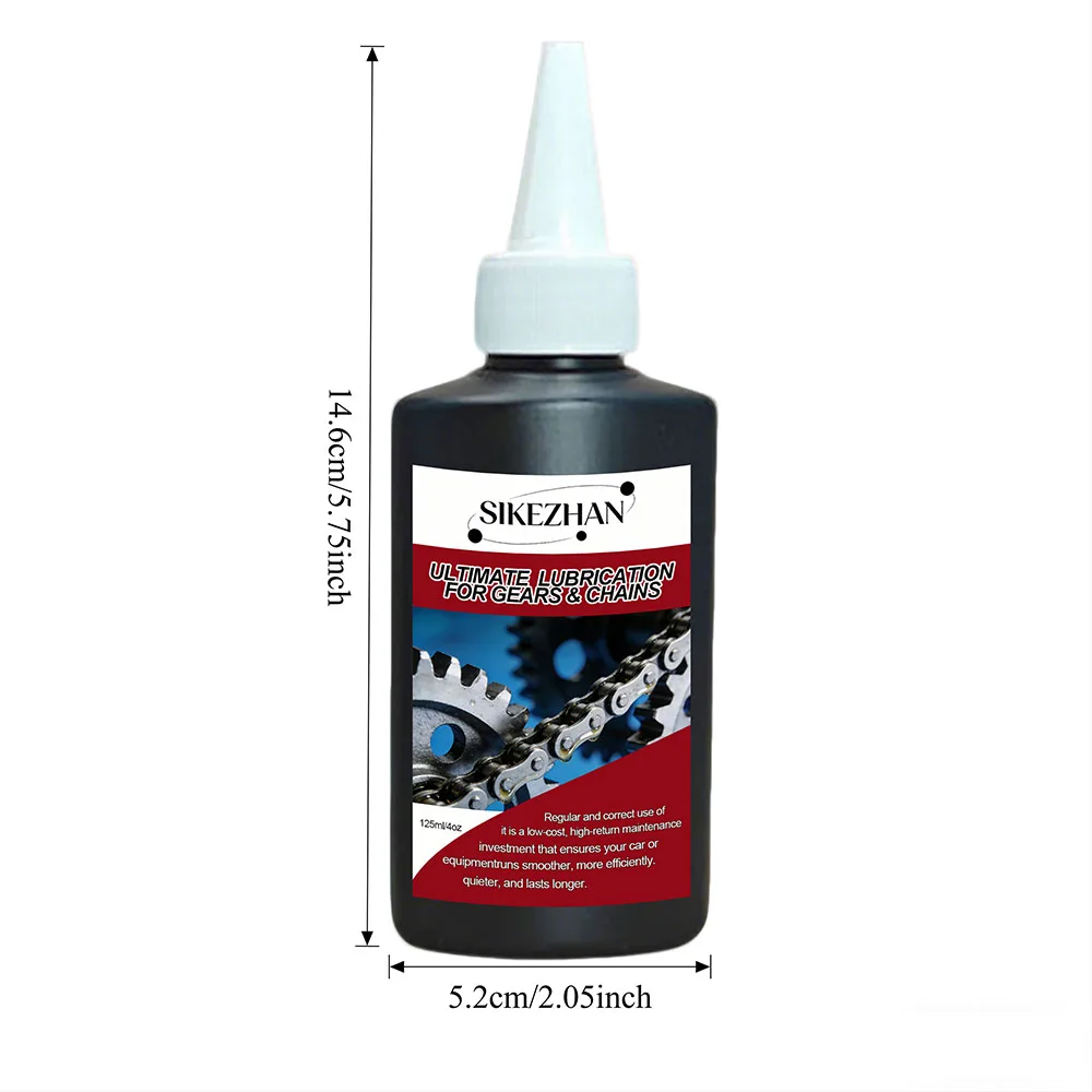 Ultimate Gear Chain Lubricant 125ml Multi-Purpose Maintenance Oil for Bike Motorcycle Car Door Hinges Anti Rust Lube Fluid image 6