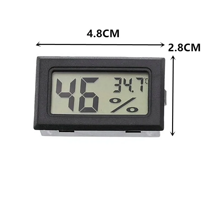 Hot Sale LCD Digital Temperature Sensor Temperature Controller Thermometer Humidity Meter Thermometer Hygrometer Gauge