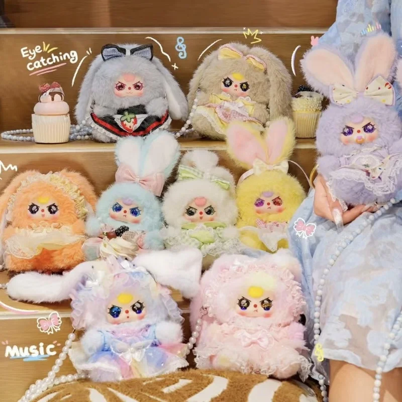 

Genuine BabyThree Macchiato Mini Rabbit Bag Blind Box Cartoon Doll Storage Small Bag Exquisite Decor Mystery Box Cute Toys Gifts