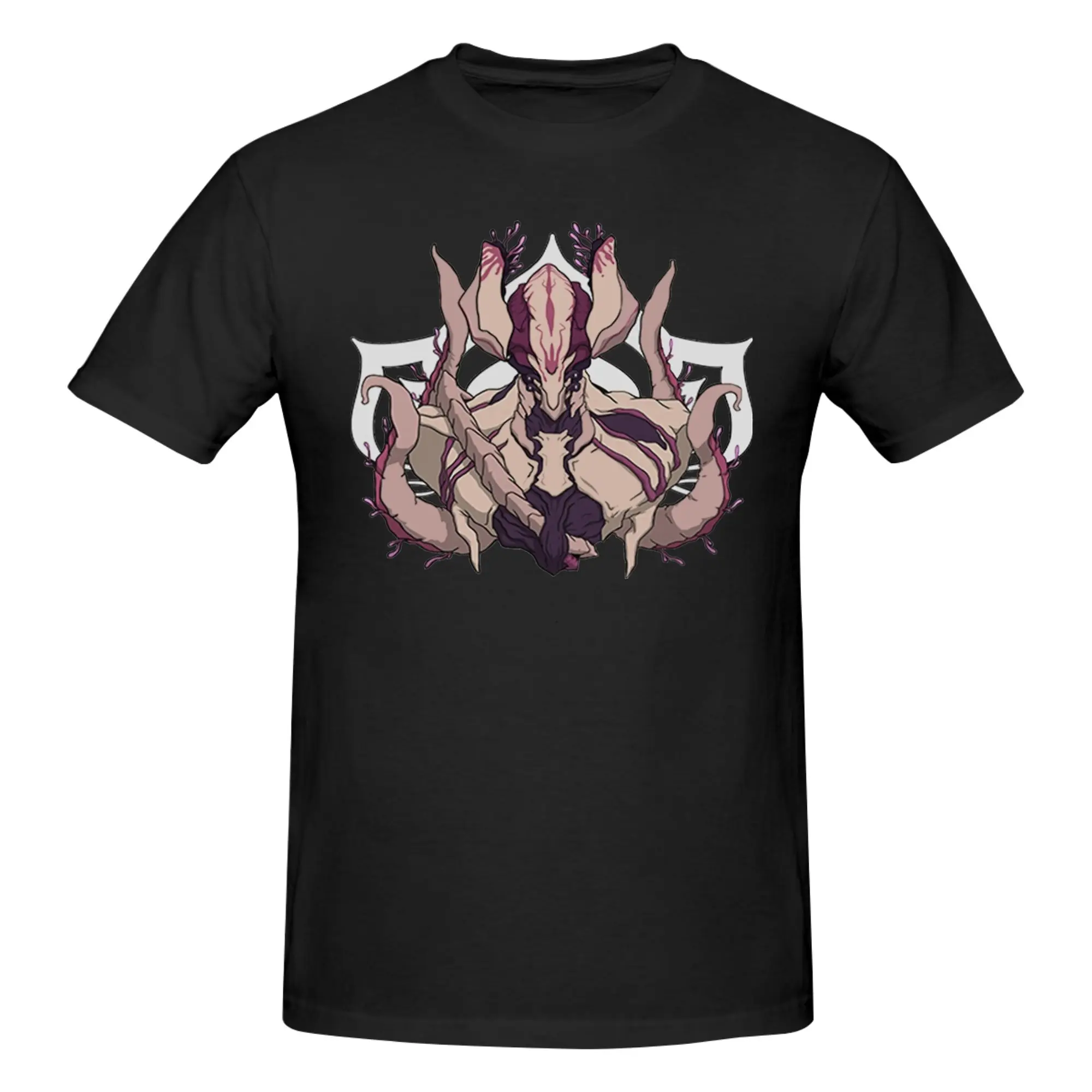 1 Piece Nidus Novelty 100% Cotton T-Shirt War-Frame Sci-Fi TPS Game Tops Tees For Men