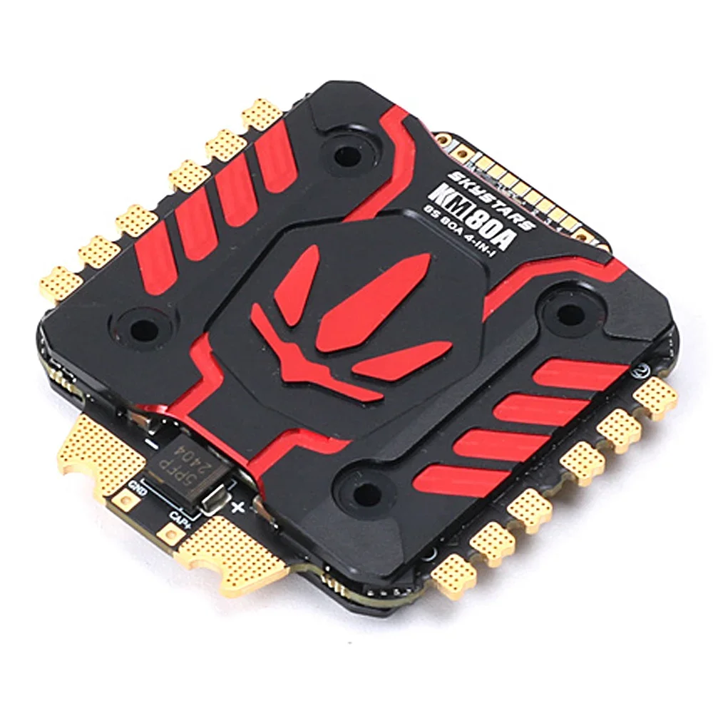 TOPesSkystars KM80 F4 128K 80A 32Bit 4in1 3-6S Brushless ESC 30.5*30.5mm M3 DShot1200 For FPV Racing Drone
