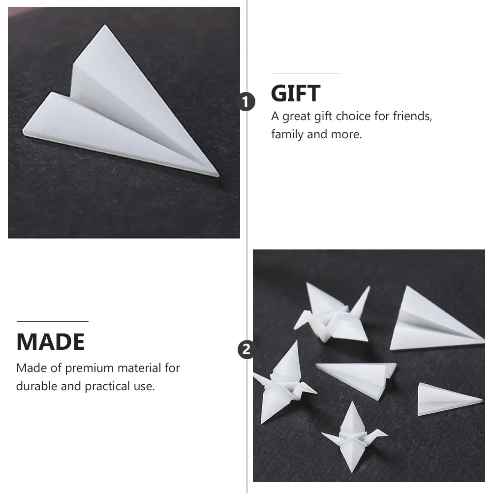

3Pcs Paper Airplane DIY Silicone Mold Epoxy Resin Crystal Adornment Landscape Fillers Creative 3D Filler