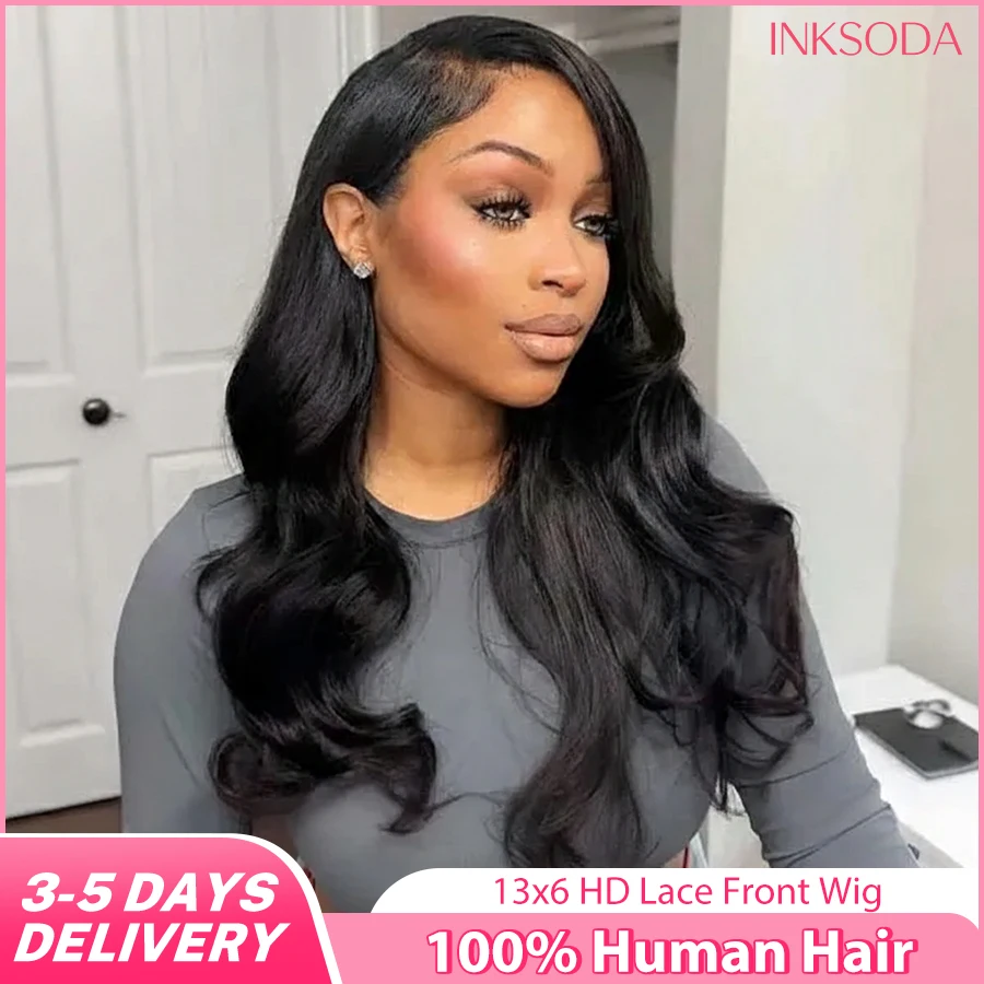 

13x6 Lace Front Wigs Human Hair Body Wave 220 Density 13x4 Transparent Lace Frontal Wigs For Women Human Hair Wigs