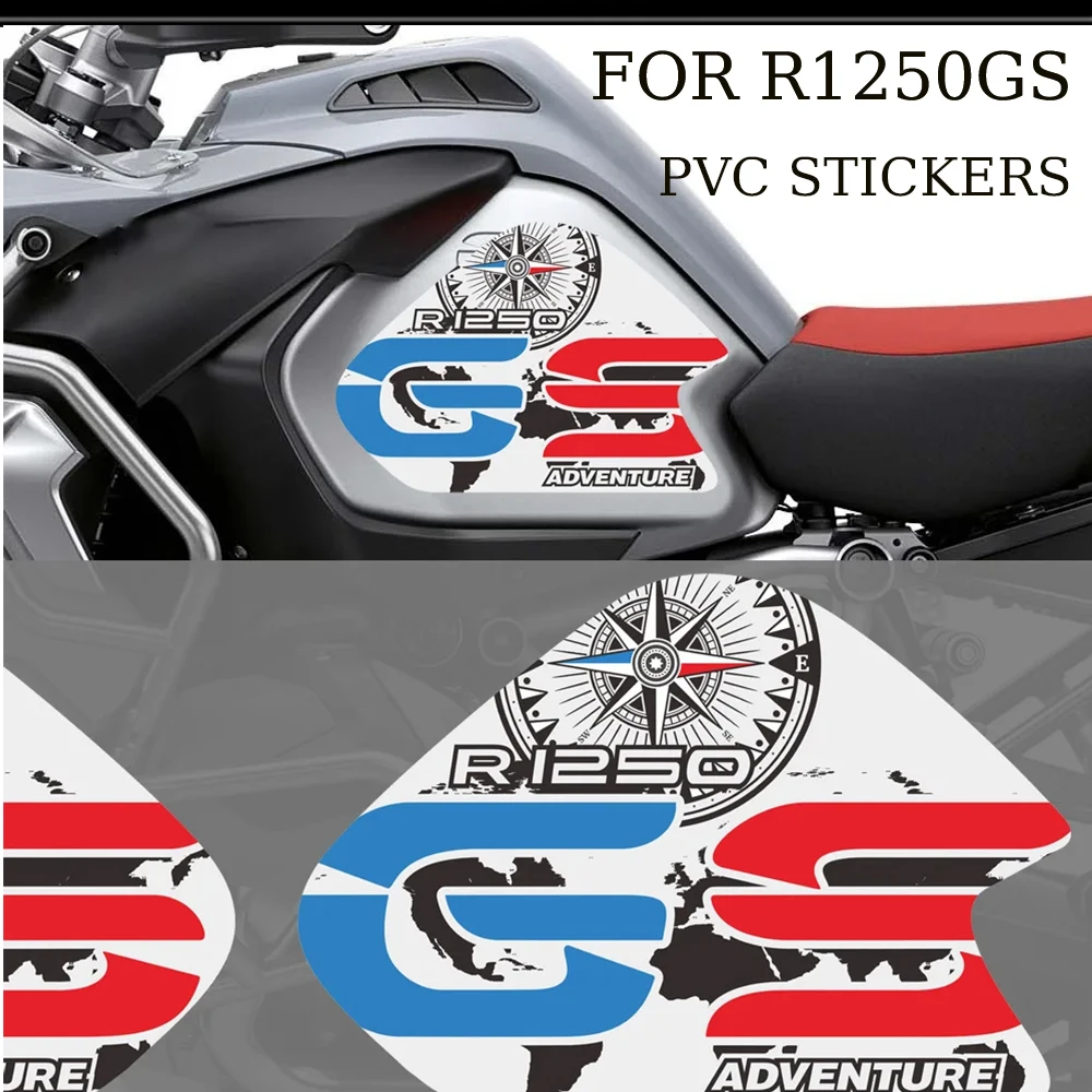 

Motorcycle Stickers For BMW R1250GS R1250 R 1250 GS ADV Adventure GSA Gas Fuel Oil Side Tank Pad Protector 2019 2020 2021 2022