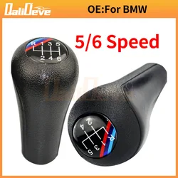 Manual Black Leather 5&6 Speed Gear Shift Knob Head For BMW E46 3-Series 1997-2006 320i 325i 330i 325xi 330xi 325Ci 330Ci
