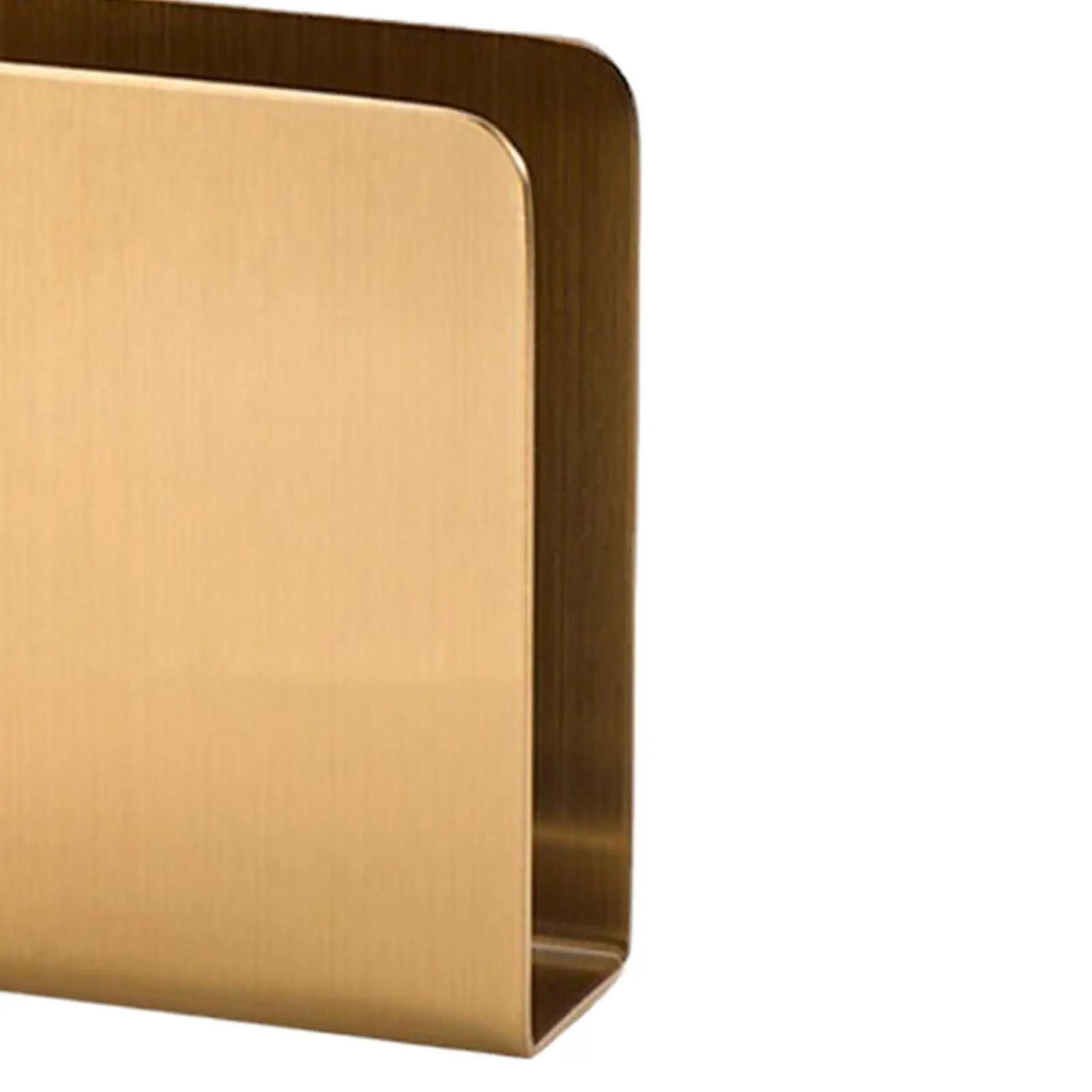 Table Napkin Holder Rust Resistant Metal Tissue Paper Organizer Serviette Rack for Restaurant Hotel Feast