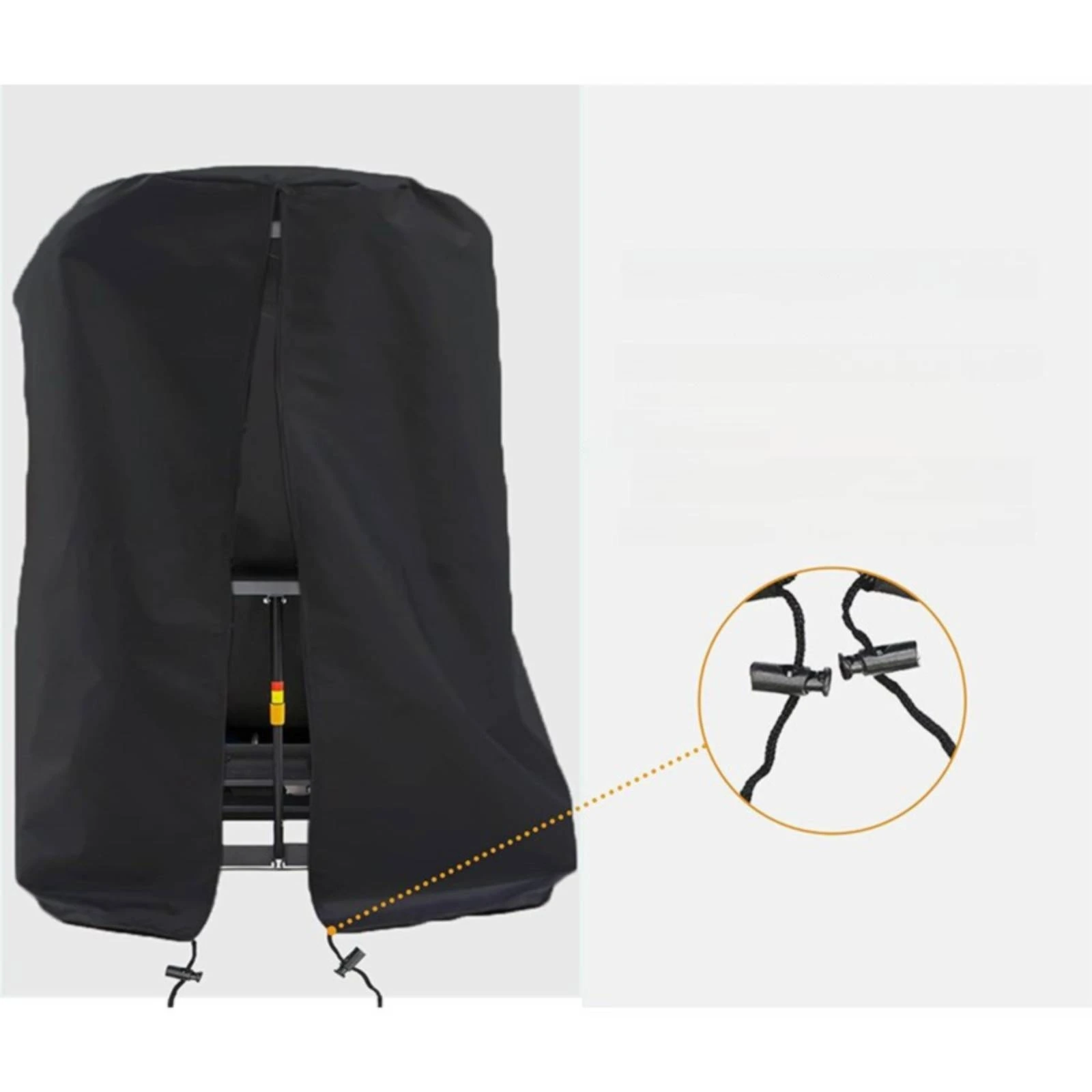 Folding Treadmill Cover Waterproof Treadmill Cover with Zipper Dustproof Foldable for Home Gym Owners, Outdoor Storage