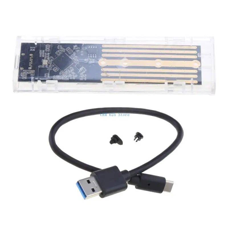 41QA Lekkie M.2 PCIE SSD Box- USB 3.2 Typec Dual-Protocol Disk-
