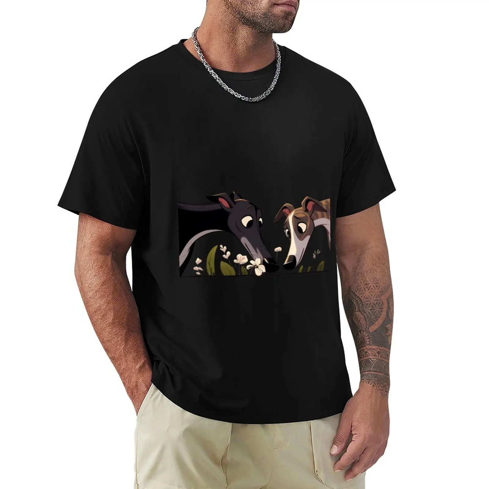 Sniffs T-Shirt Plus Size Short Sleeve T-Shirt