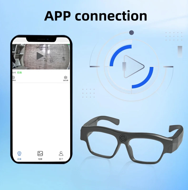 YYHC-Outdoor Sports Occhiali da sole intelligenti APP Occhiali intelligenti video ad alta definizione con fotocamera