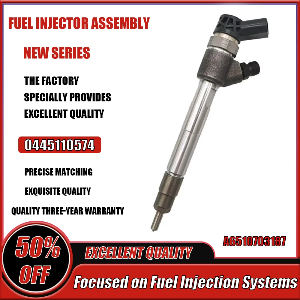 

0445110574 A6510703187 New Diesel Fuel Injector Nozzle For MERCEDES-BENZ W447 V-Class, VITO, MARCO POLO 200 220 250CDI 2014-