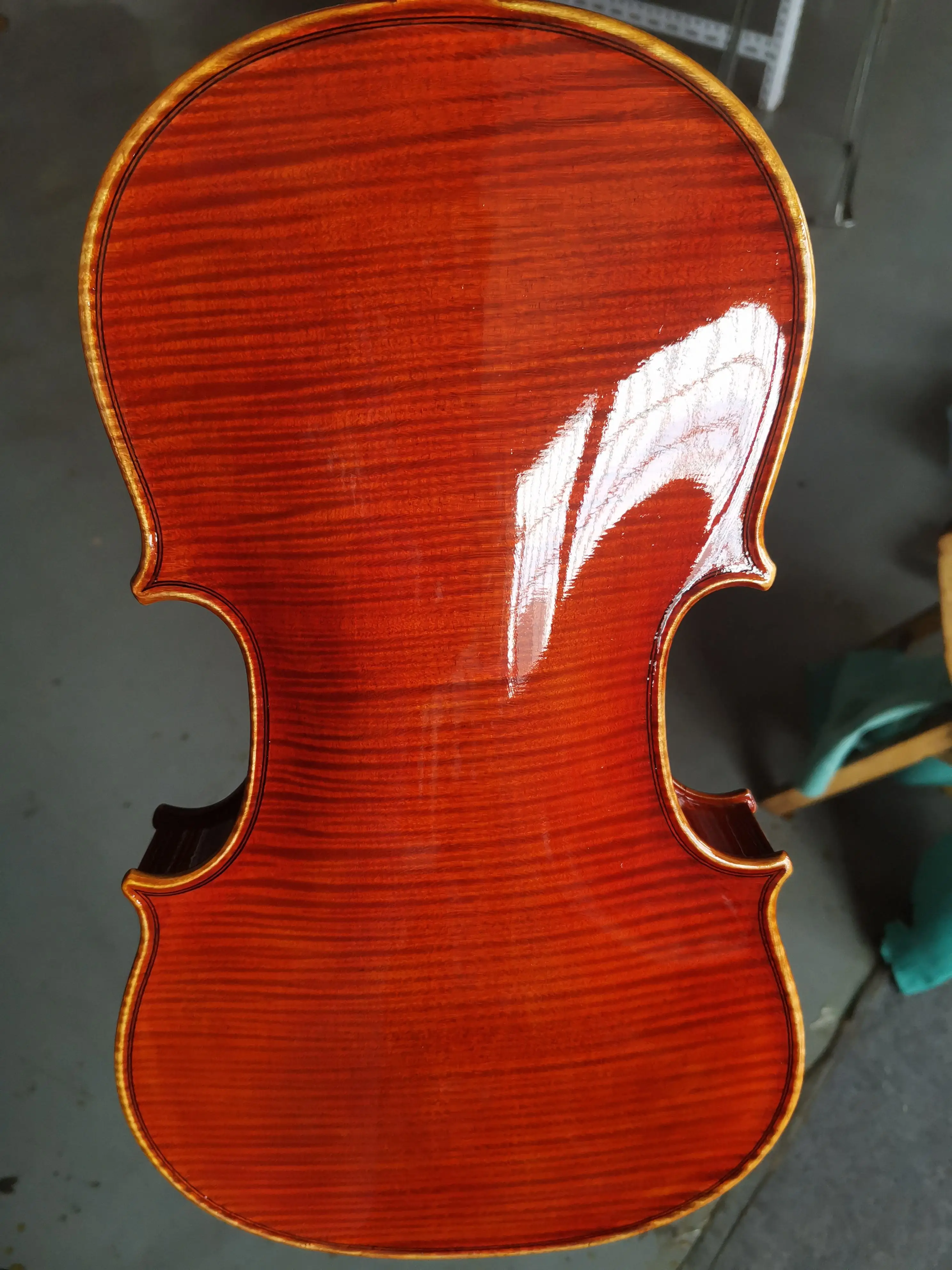Italian Spruce Romania Maple Back Professional 4/4 Handmade Violin Rose Wood Bridge Sweet Tone Musical Instrument
