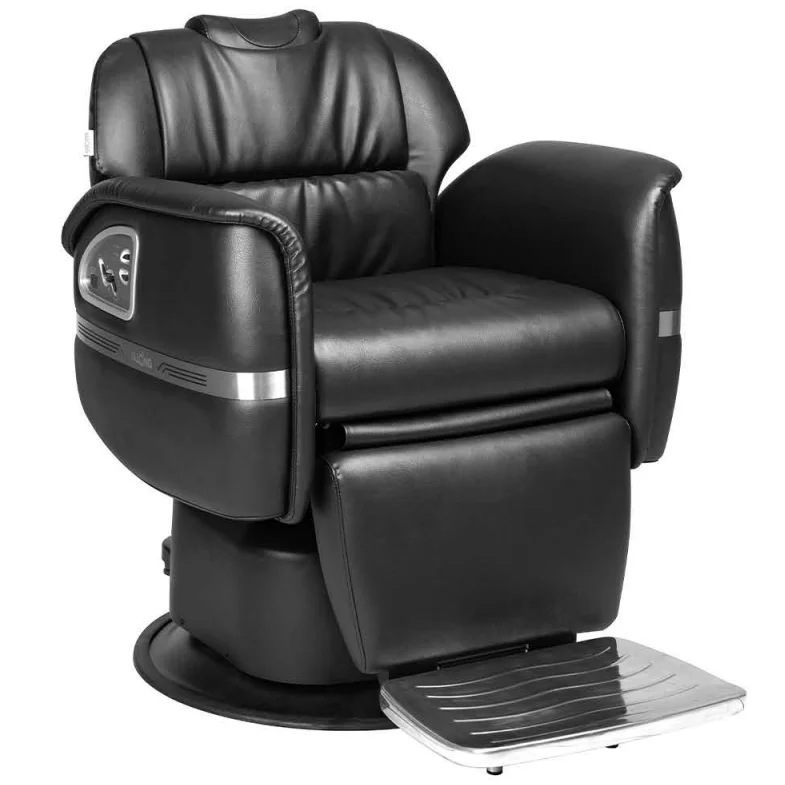 #DM Electric Reclining Lifting Professional Modern Luxury Beauty Salon Black Hair Styling Chair Heavy Duty Durable Barber Chair