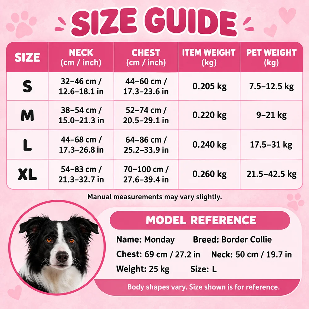 Adjustable, Breathable and Lightweight Pet Chest Strap Is Suitable for Easy Wearing and Walking of Medium and Large Dogs