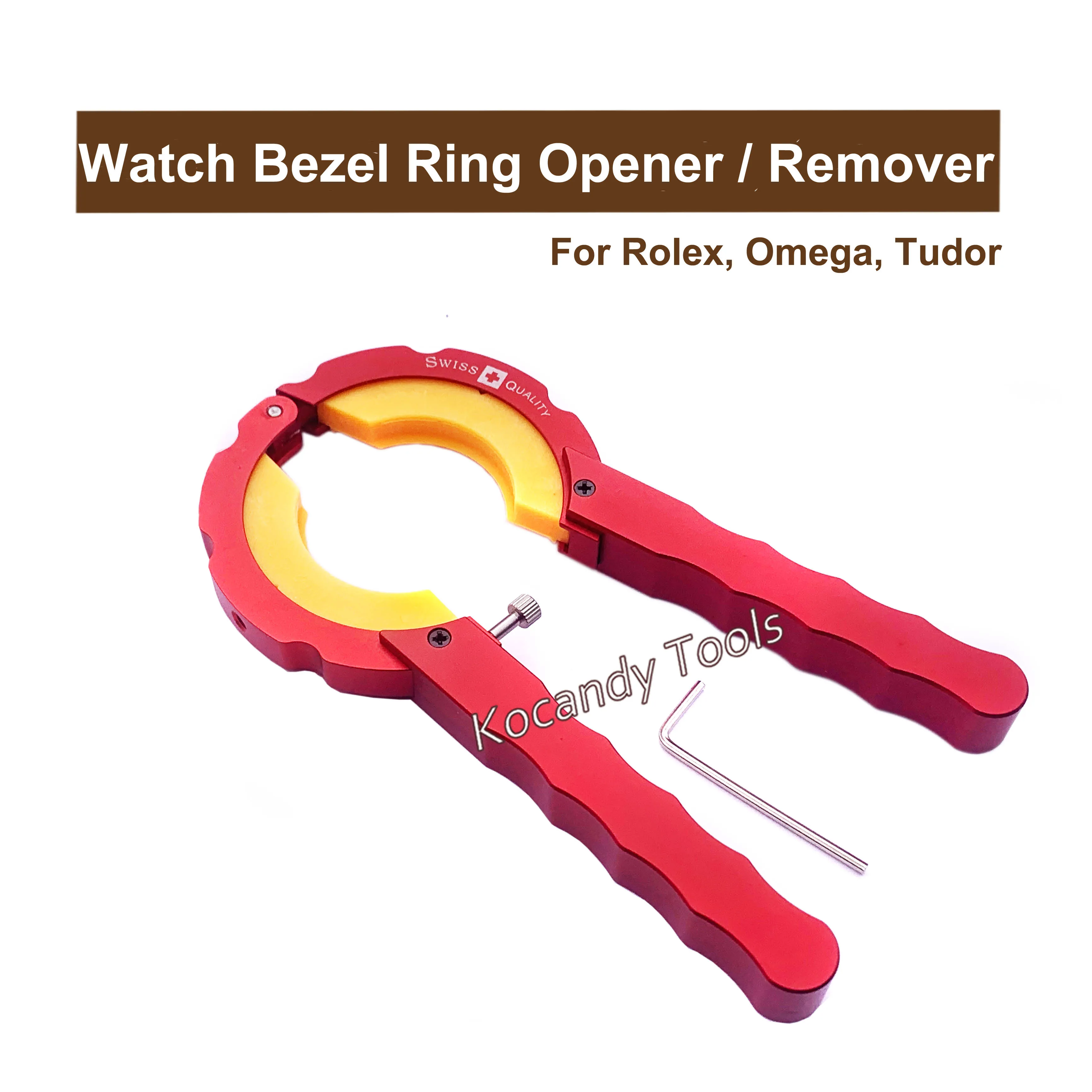 Professional Watch Bezel Remover Alloy Watch Bezel Ring Opener Tool for Watchmakers Reapir Tool Kits