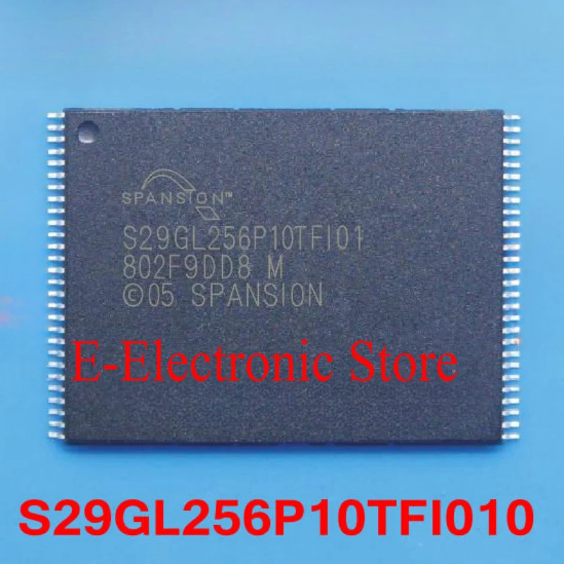 5PCS/LOT  S29GL256P10TF101 S29GL256P10TFI01 FLASH 256MBIT PARALLEL 56TSOP 1 Gbit, 512, 256, 128 Mbit, 3 V, Page Flash with 90 Nm