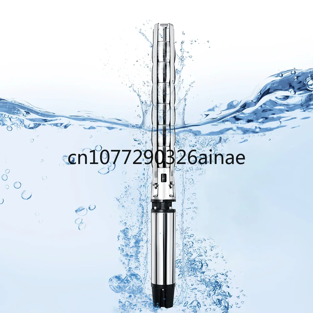 6 Inch Stainless Steel Drilling Deep Well Submersible Water Pump