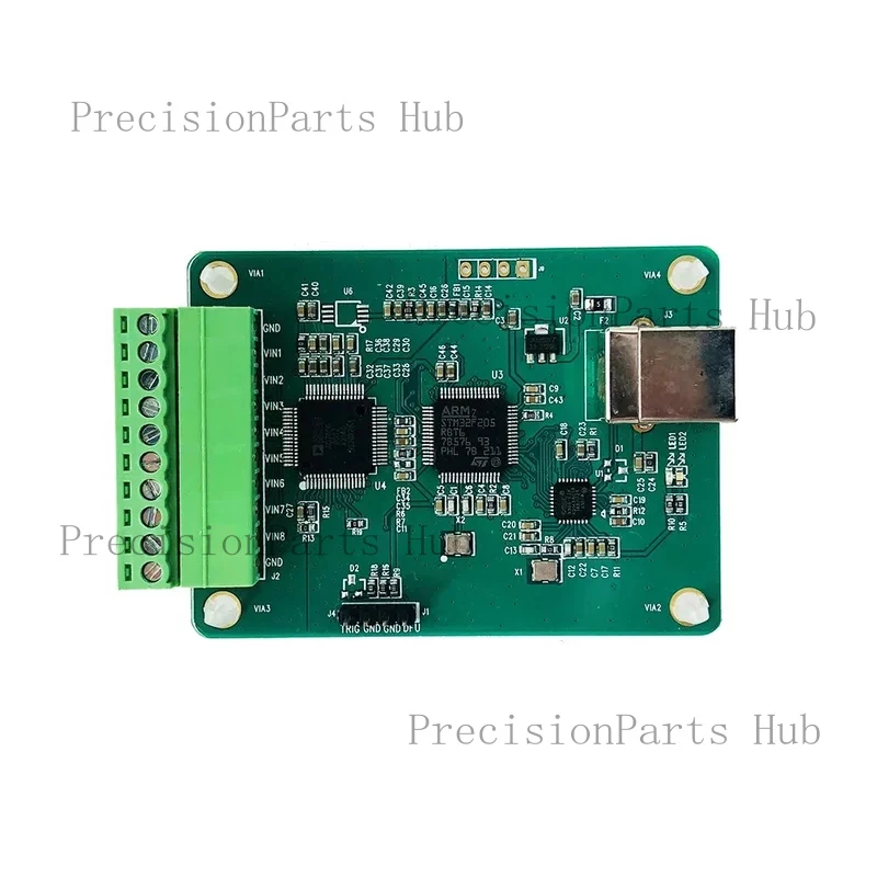 AD7606 Multi- AD Data Acquisition Module 16-Bit ADC 8-Channel Synchronous USB High-Speed Interface Control