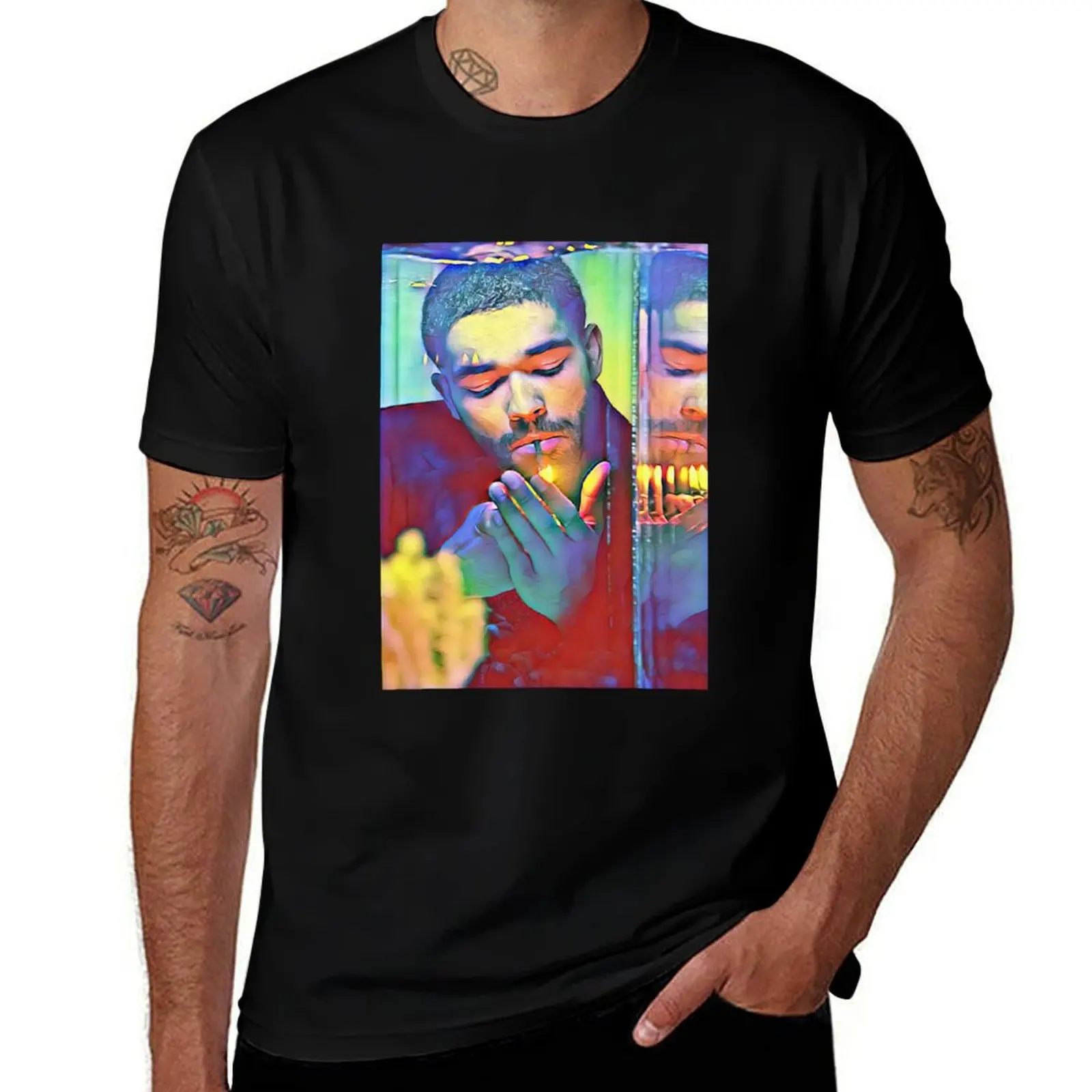 Music Retro The Oa X Karim Premium Halloween T-Shirt Quick Dry Sports Short Sleeve Tee T-Shirt