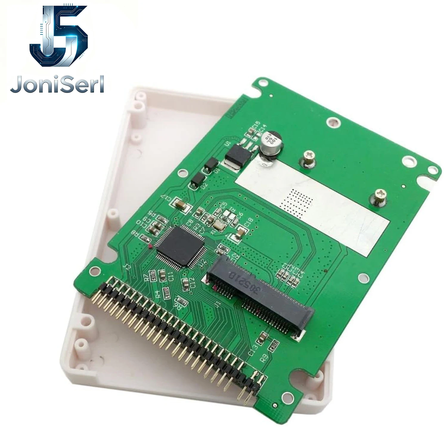 mSATA Mini SATA SSD to IDE 44Pin 2.5 inch Half-Heigh Hard Disk Case Enclosure Box for Notebook Laptop