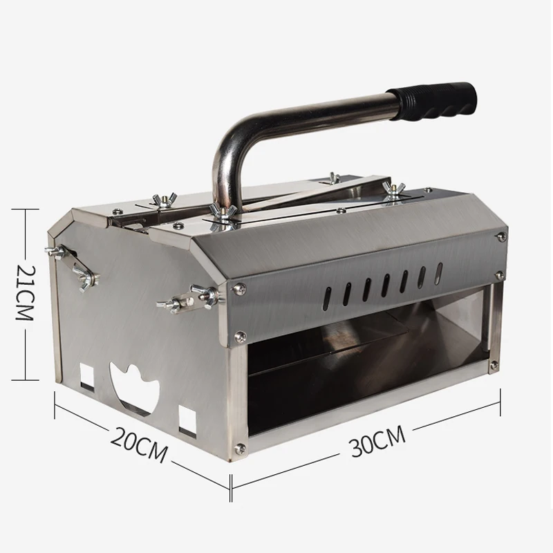 Gluten Cutting Machine Hand Pressure Manual Roasted Gluten Flower Cutting Machine Cutting Machine Stainless Steel Half-cut Spira