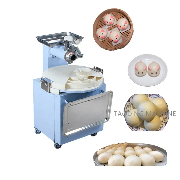 30 pcs/min bread dough ball machine making commercial dough rounder machine berad rounding  pizza dough divider cutting machine