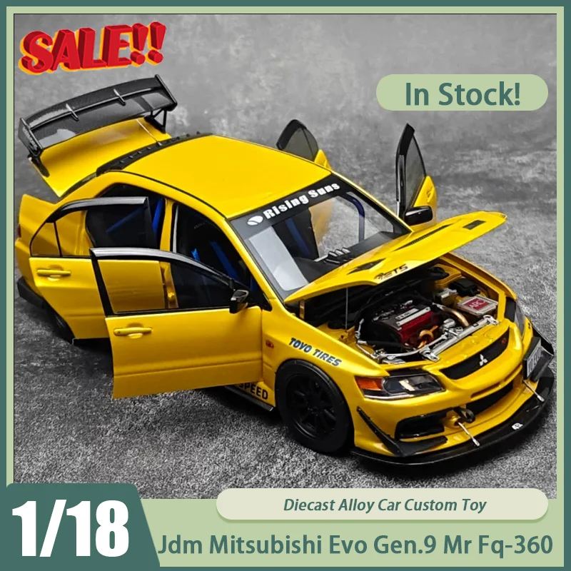 

Новинка в наличии: Коллекционная модель Super A 1:18 JDM Mitsubishi Evo Gen.9 MR-FQ-360, полностью открывающаяся, литая под давлением, из сплава, для детей и коллекционеров