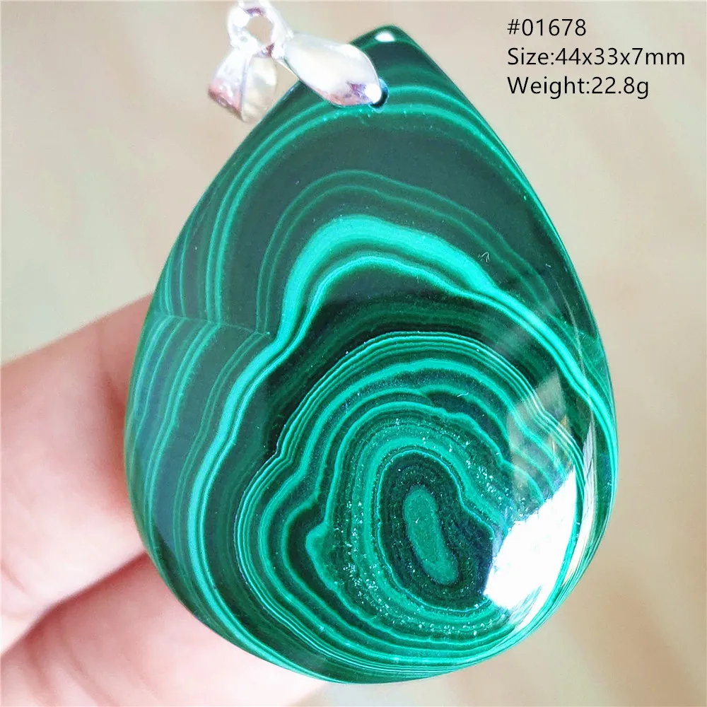 Natural Green Chrysocolla Malachite Pendant Necklace Rare Gift Stone For Women Men Malachite Jewelry Gemstone Fashion AAAAAA