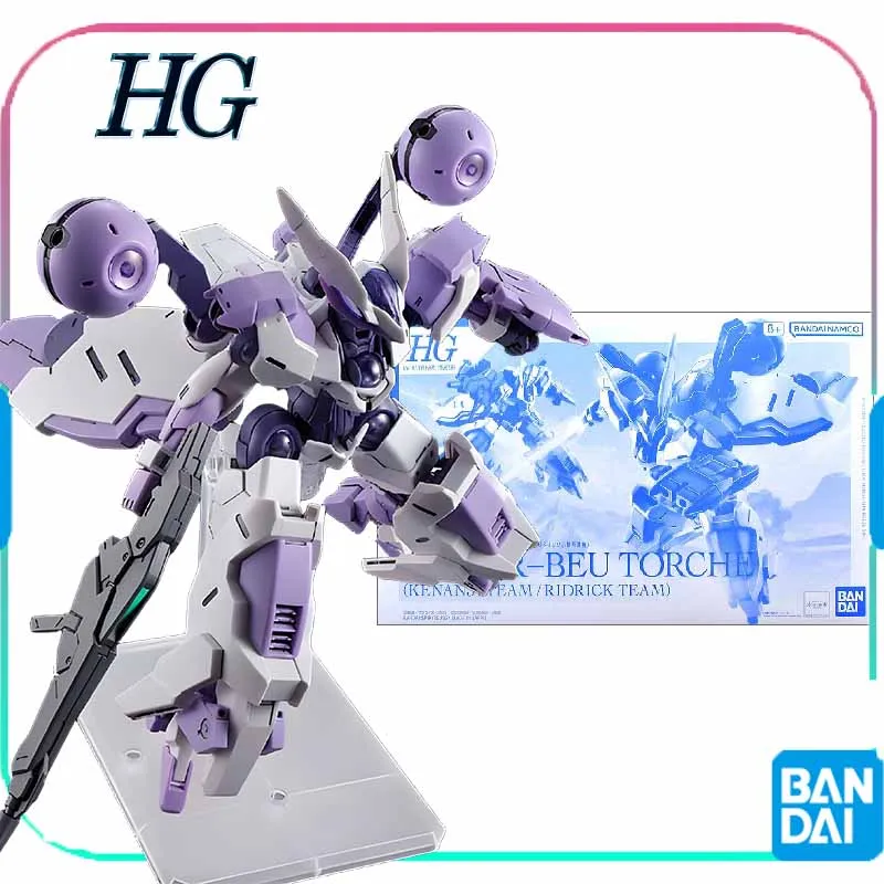 

Bandai Genuine GUNDAM HG Series THE WITCH FROM MERCURY BECUIR BEU TORCHE Anime Action Figure Assembly Model Toys
