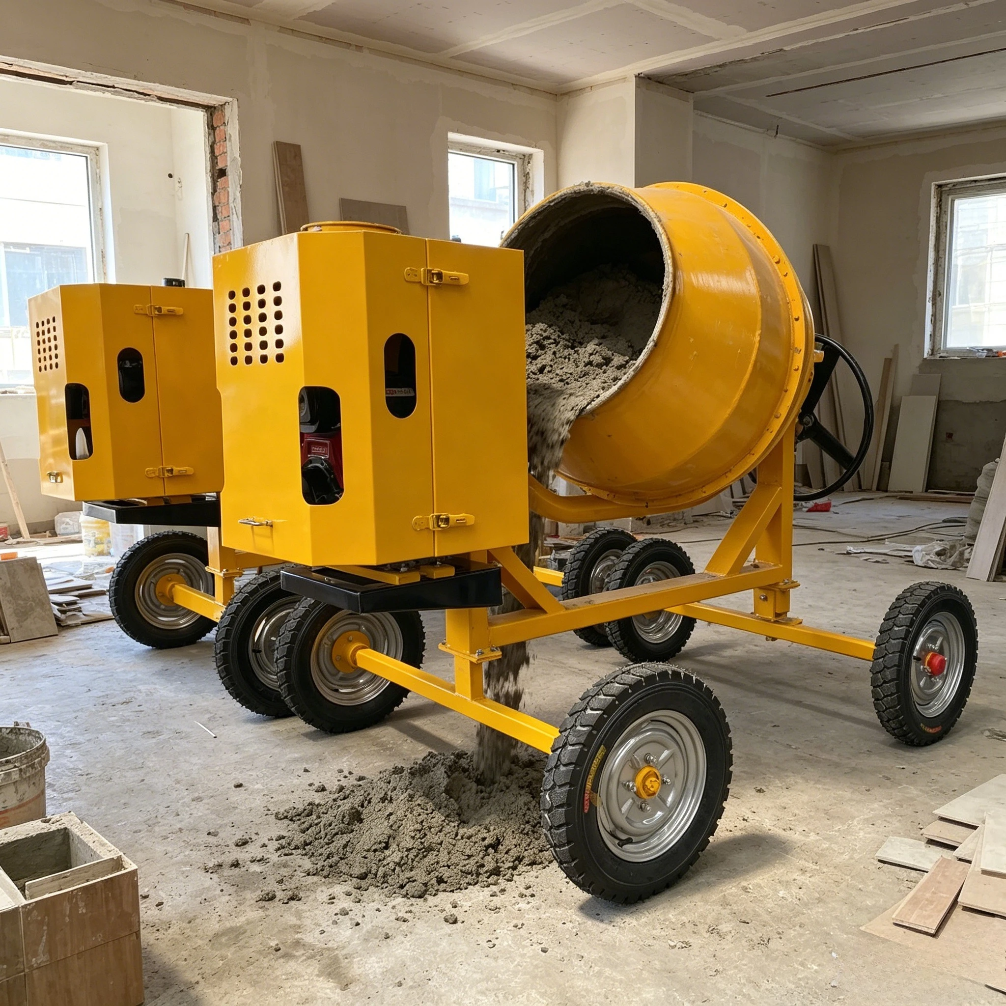 

Customized Professional 700-liter Cement Mixer Cheap Concrete Mixers Mini Concrete Mixing Machine Concrete Mixer Tank for Sale