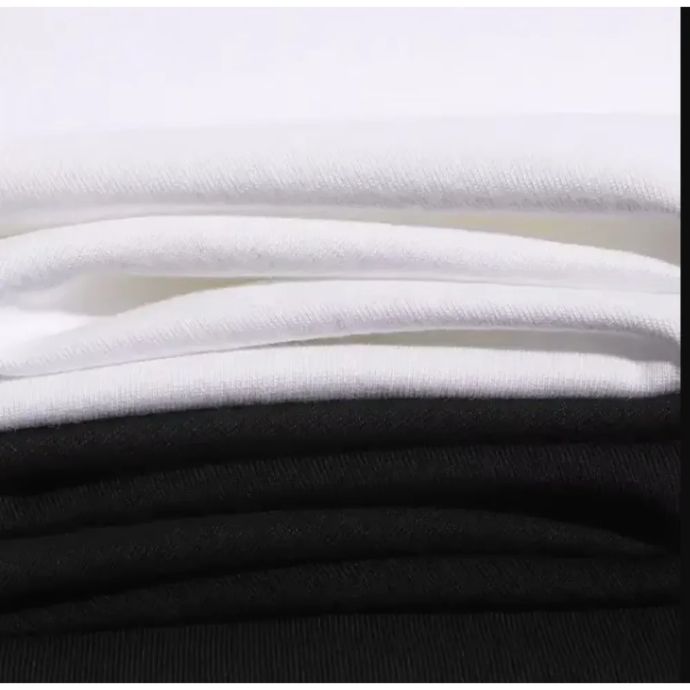 Camiseta masculina e feminina verão na moda marca de algodão de manga curta primavera outono marca de luxo design sentido moda y2k nicho topo